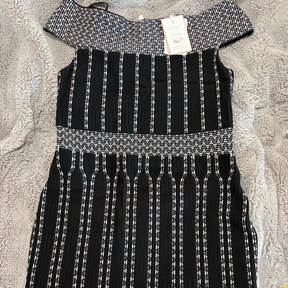 Women’s ted baker off the shoulder dress size 3